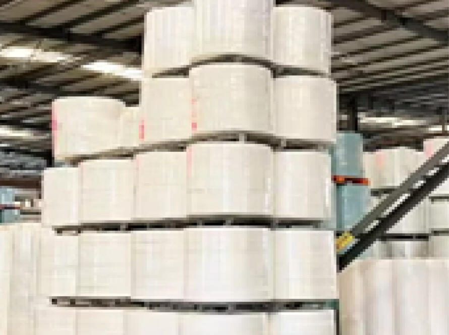 White spunbond rolls from a nonwoven fabric supplier in Bangladesh